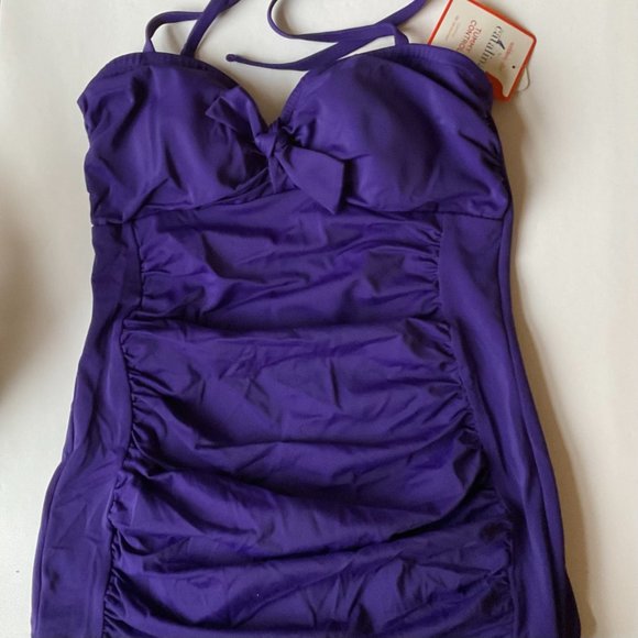 CATALINA Women's "Suddenly Slim"  Swinsuit NWT Size 10 - Picture 2 of 8